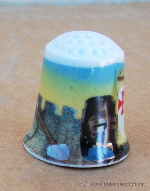 Coleccionismo de dedales: dedal de ceramica templarios, deda365 - Foto 2