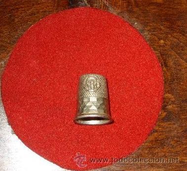 Coleccionismo de dedales: DEDAL DE LA VIRGEN DEL PILAR DE PLATA 925. - Foto 1