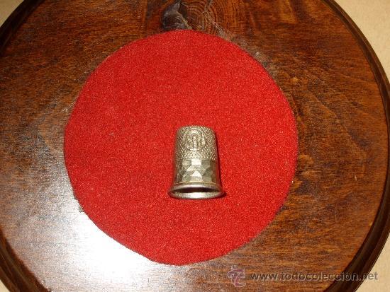 Coleccionismo de dedales: DEDAL DE LA VIRGEN DEL PILAR DE PLATA 925. - Foto 4