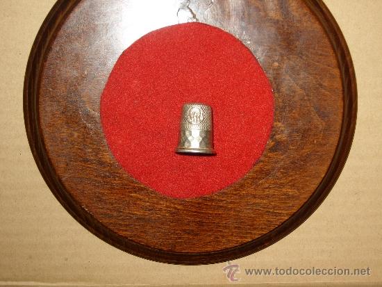 Coleccionismo de dedales: DEDAL DE LA VIRGEN DEL PILAR DE PLATA 925. - Foto 5