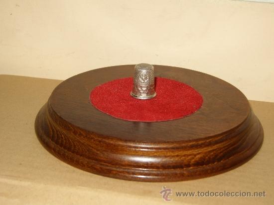 Coleccionismo de dedales: DEDAL DE LA VIRGEN DEL PILAR DE PLATA 925. - Foto 6