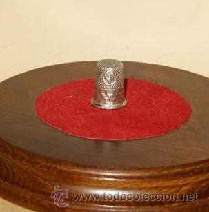 Coleccionismo de dedales: DEDAL DE LA VIRGEN DEL PILAR DE PLATA 925. - Foto 7