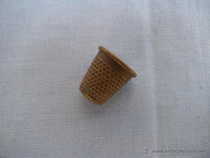 Coleccionismo de dedales: ANTIGUO DEDAL MINIATURA - Foto 3
