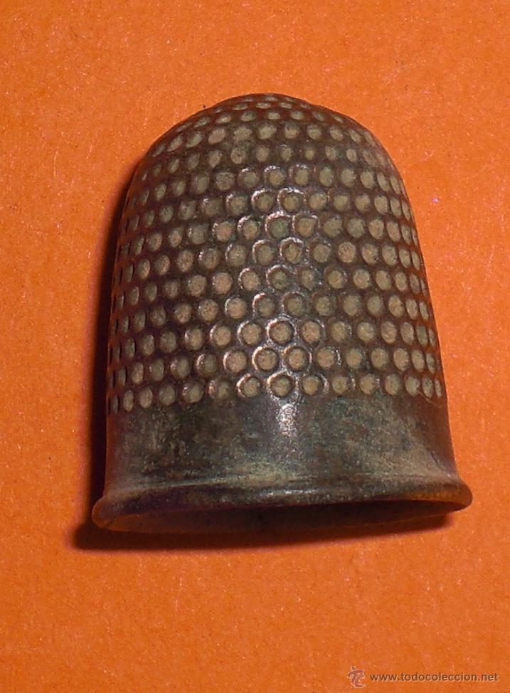 Coleccionismo de dedales: Antiguo dedal 1850 - Foto 1