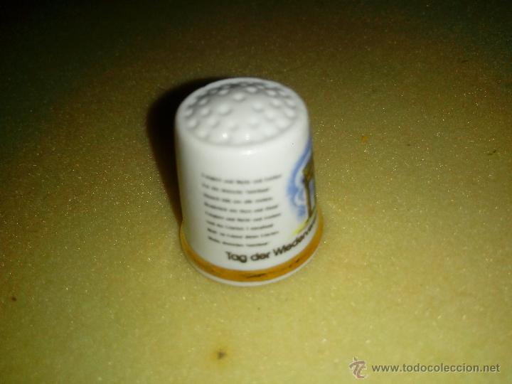 Coleccionismo de dedales: DEDAL PORCELANA DEUTSCHLANDS - Foto 2