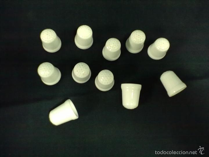 Coleccionismo de dedales: 11 DEDALES PORCELANA. - Foto 2