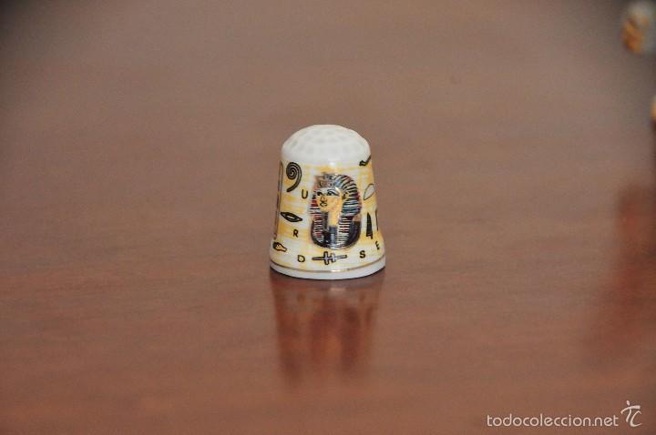 Coleccionismo de dedales: dedal porcelana egypto - Foto 1