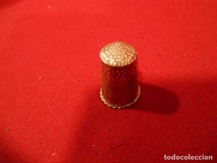 Coleccionismo de dedales: ANTIGUO DEDAL EN PLATA PUNZONADO 925 - Foto 2