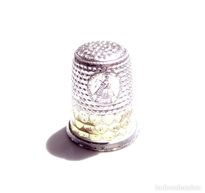 Coleccionismo de dedales: DEDAL CON FIGURA VIRGEN DE GUADALUPE - Foto 2
