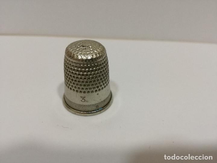Coleccionismo de dedales: DEDAL METAL - SOLID - NICKEL SILVER - 3 - Foto 1