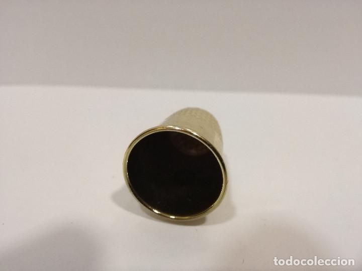Coleccionismo de dedales: DEDAL METAL - MAINE EE.UU. - Foto 3