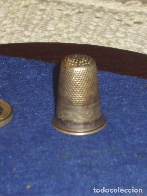 Coleccionismo de dedales: DEDAL DE PLATA ANTIGUO. - Foto 2