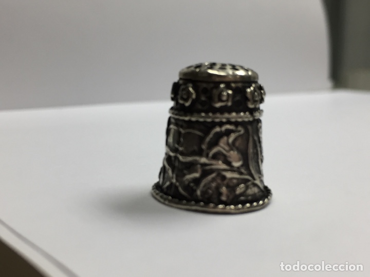 Coleccionismo de dedales: Dedal de plata/ DEDAL9 - Foto 2