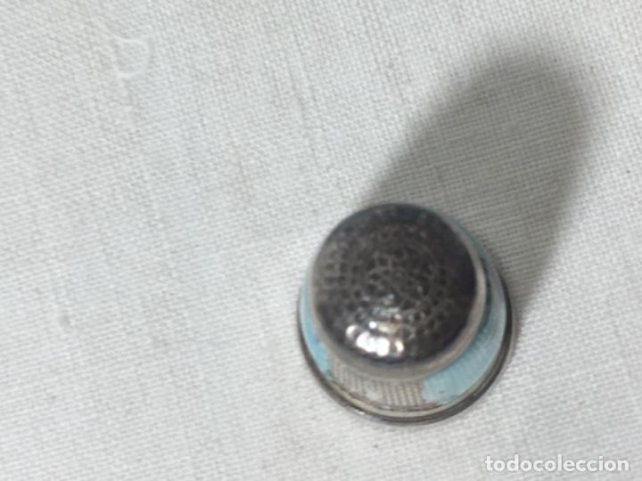 Coleccionismo de dedales: DEDAL PLATA DE LEY Y ESMALTE, COLECCION - Foto 4
