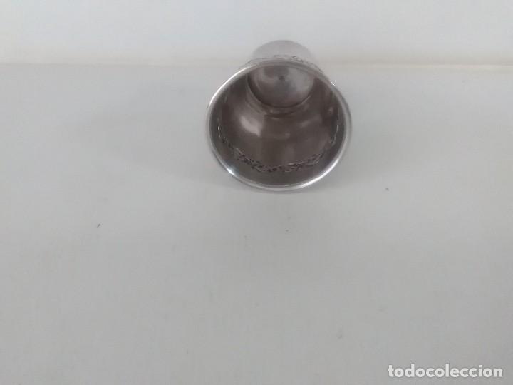 Coleccionismo de dedales: Dedal de anuncio ( escaparate) plata 5x4 ctms - Foto 2