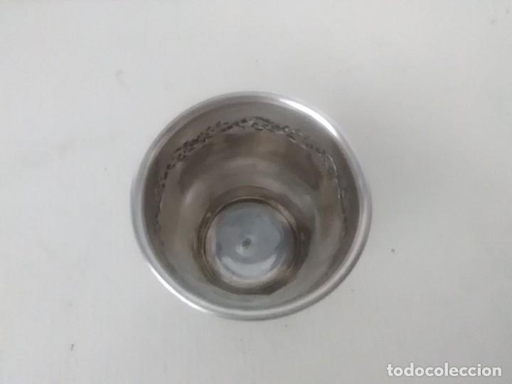 Coleccionismo de dedales: Dedal de anuncio ( escaparate) plata 5x4 ctms - Foto 4