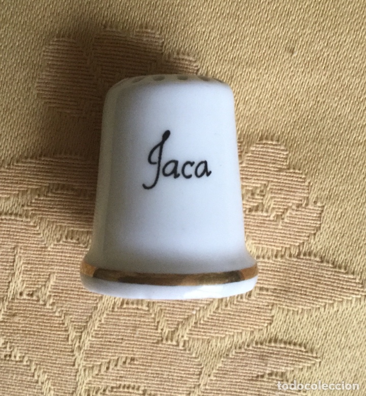 Coleccionismo de dedales: DEDAL DE COLECCI&Oacute;N DE JACA - Foto 2
