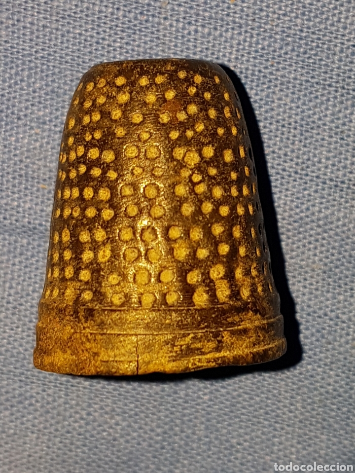 Coleccionismo de dedales: Antiguo dedal siglo XVIII - Foto 1