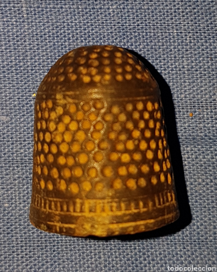 Coleccionismo de dedales: Antiguo dedal siglo XVIII - Foto 1