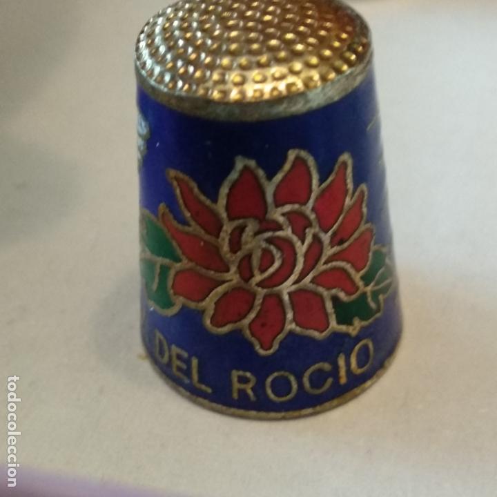 Coleccionismo de dedales: Dedal metal del Roc&iacute;o - Foto 1