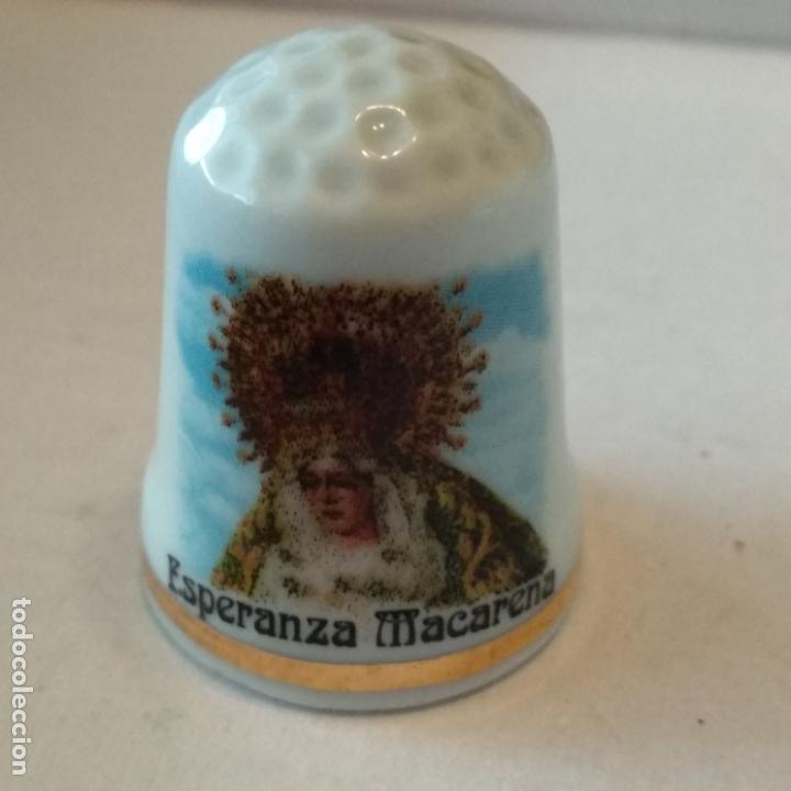 Coleccionismo de dedales: Dedal Esperanza Macarena - Foto 1