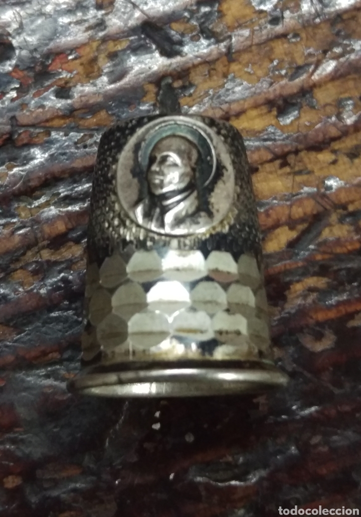 Coleccionismo de dedales: DEDAL DE PLATA SAN IGNACIO DE LOYOLA - Foto 1