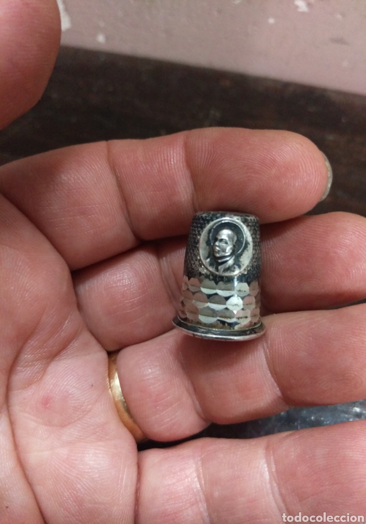 Coleccionismo de dedales: DEDAL DE PLATA SAN IGNACIO DE LOYOLA - Foto 4