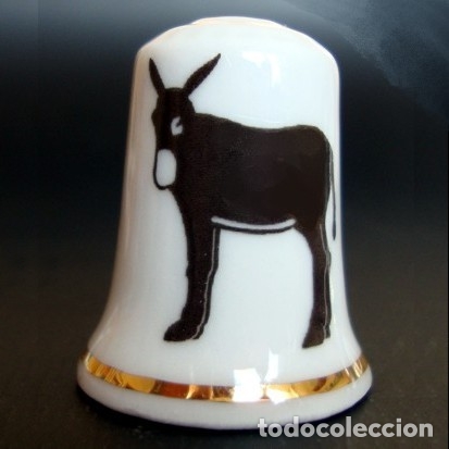 Coleccionismo de dedales: Dedal porcelana - Ruc catal&agrave; - Foto 1