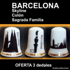 Collezionismo di ditali: DEDAL PORCELANA - BARCELONA. Lote 104983818