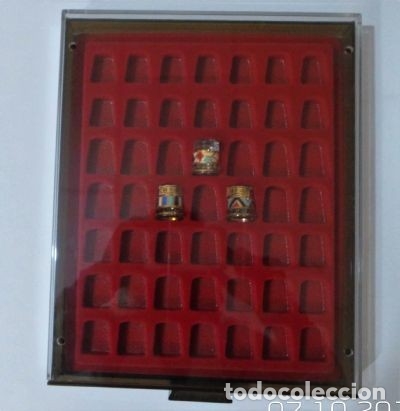Coleccionismo de dedales: BANDEJAS XL para DEDALES - Foto 1