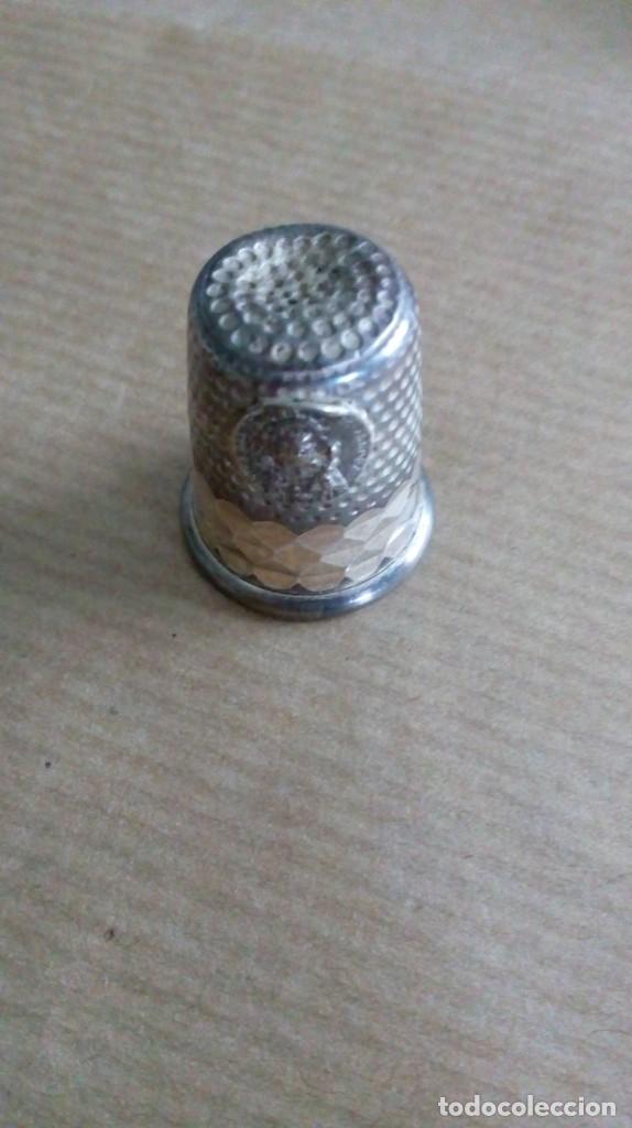 Coleccionismo de dedales: DEDAL DE PLATA NTRA. SRA. DE COVADONGA - Foto 2