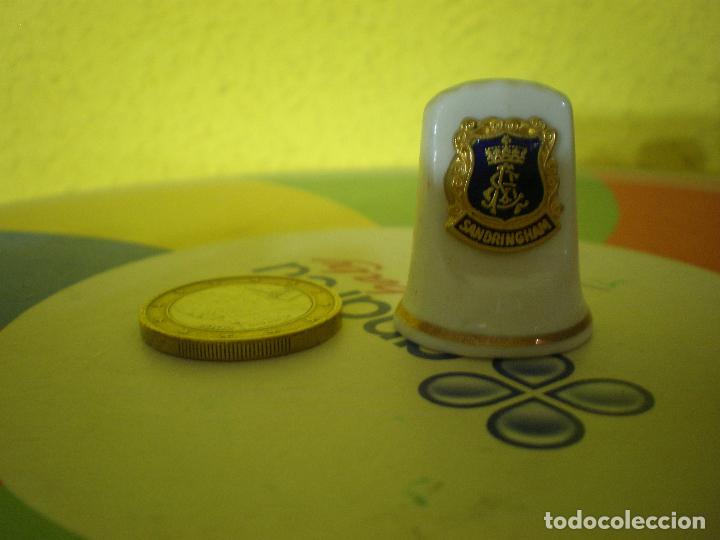 Coleccionismo de dedales: DEDAL BONE CHINA,FABRICADO EN INGLATERRA - Foto 1
