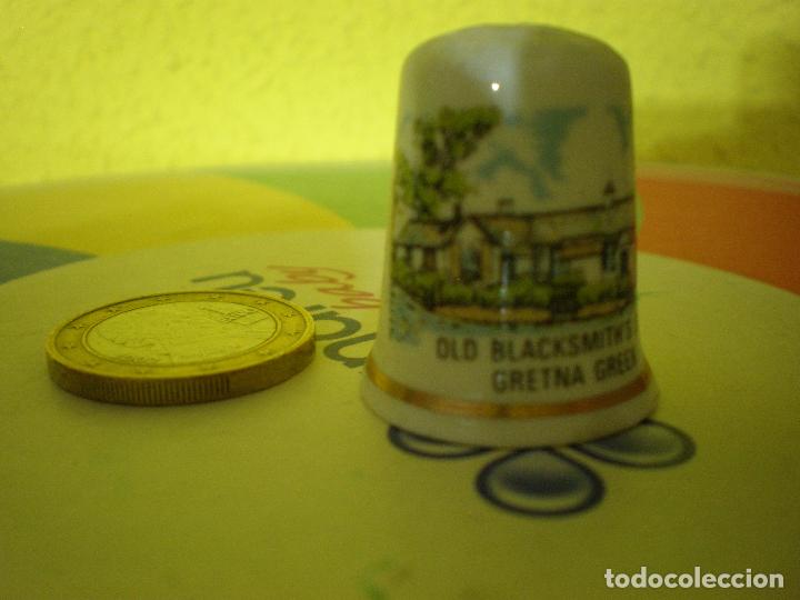 Coleccionismo de dedales: DEDAL BONE CHINA,FABRICADO EN INGLATERRA - Foto 1