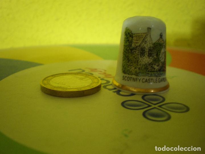 Coleccionismo de dedales: DEDAL BONE CHINA,FABRICADO EN INGLATERRA - Foto 1