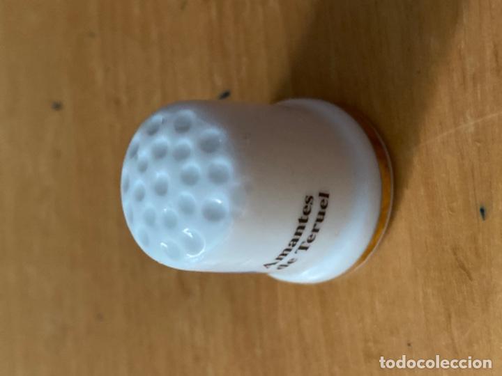 Coleccionismo de dedales: DEDAL AMANTES TERUEL - Foto 2