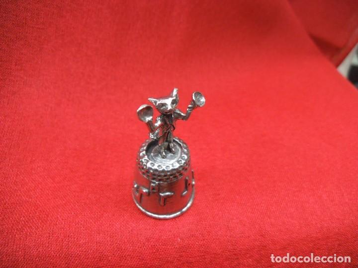 Coleccionismo de dedales: DEDAL RAT&Oacute;N PLATILLOS - Foto 2
