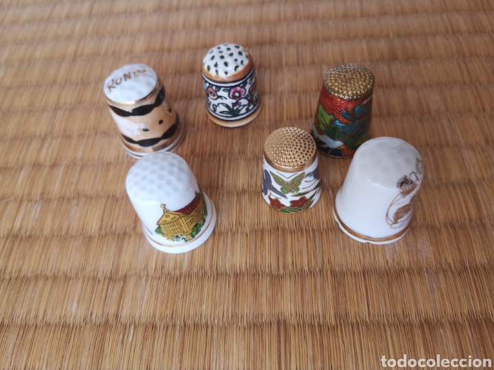 Coleccionismo de dedales: Lote de 6 dedales de colecci&oacute;n - Foto 2
