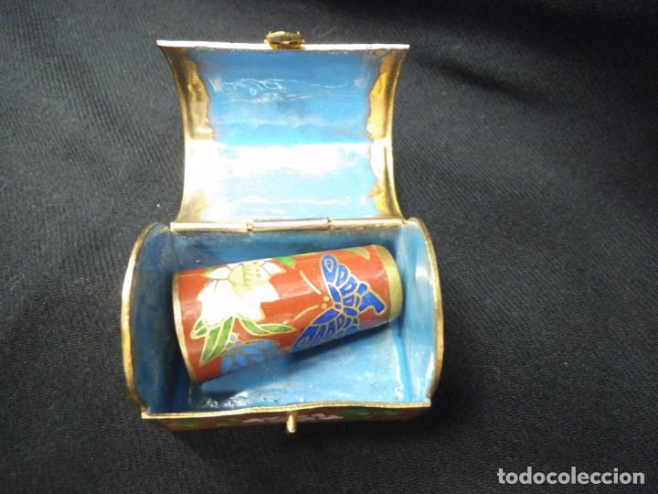 Coleccionismo de dedales: DEDAL - COFRE (esmalte) - Foto 6