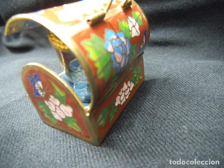 Coleccionismo de dedales: DEDAL - COFRE (esmalte) - Foto 3