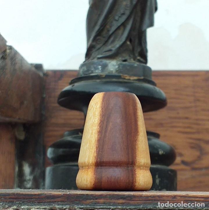 Coleccionismo de dedales: Dedal de madera de Terebinto - Foto 1