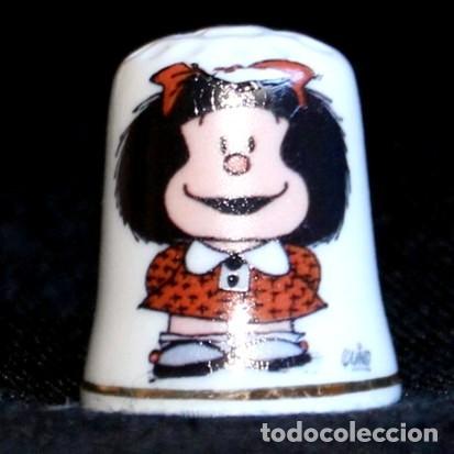 Coleccionismo de dedales: Dedal porcelana - Mafalda - Foto 1