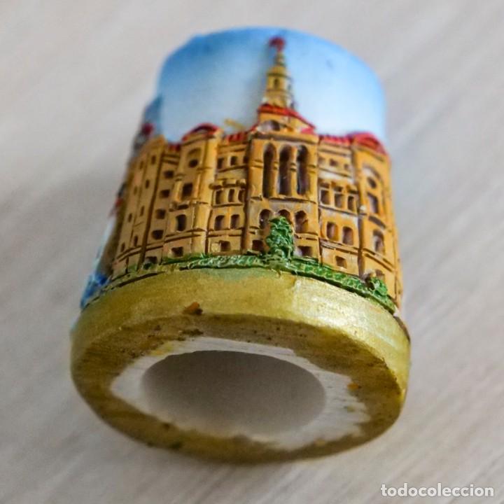 Coleccionismo de dedales: Dedal decorativo de Bilbao - Foto 2