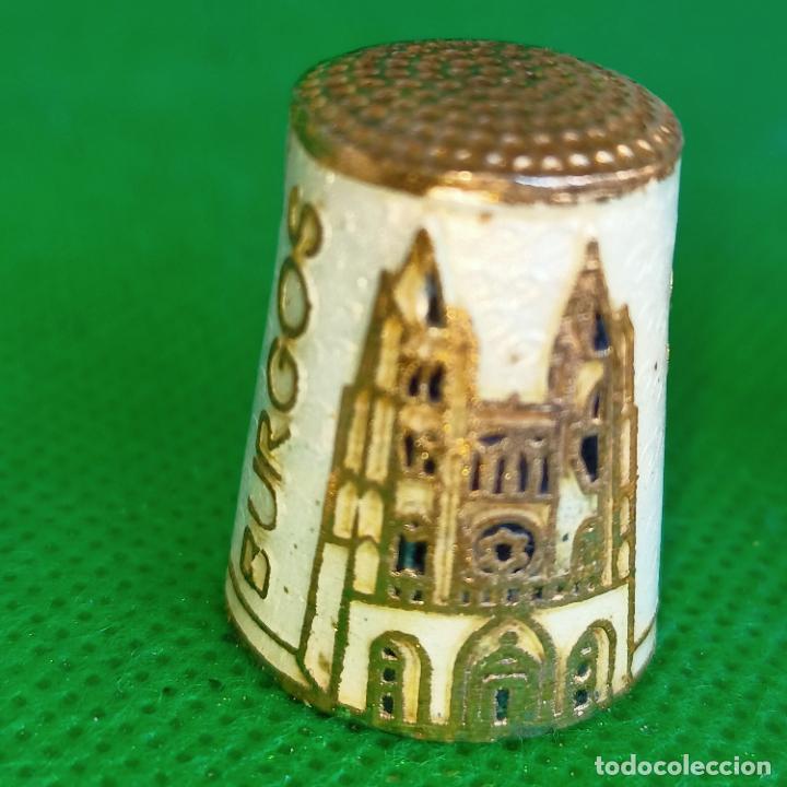 Coleccionismo de dedales: dedal catedral de Burgos thimble - Foto 1