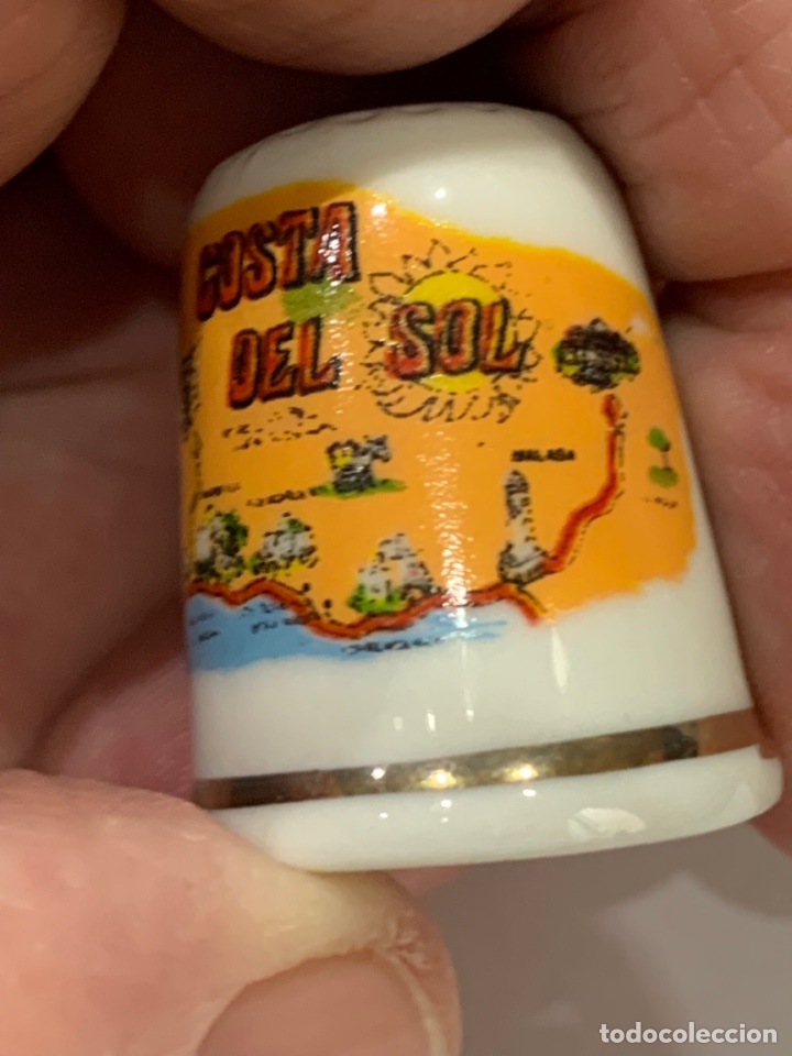 Coleccionismo de dedales: Colecci&oacute;n Dedal de Cer&aacute;mica &ldquo; Costa del Sol &ldquo; - Foto 4