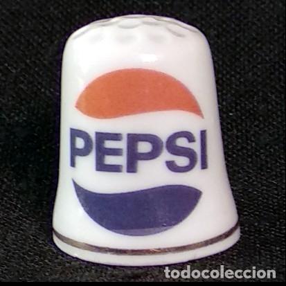 Coleccionismo de dedales: Dedal porcelana - PEPSI - Foto 1