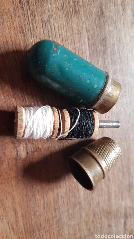 Coleccionismo de dedales: Antiguo dedal costurero - Foto 2