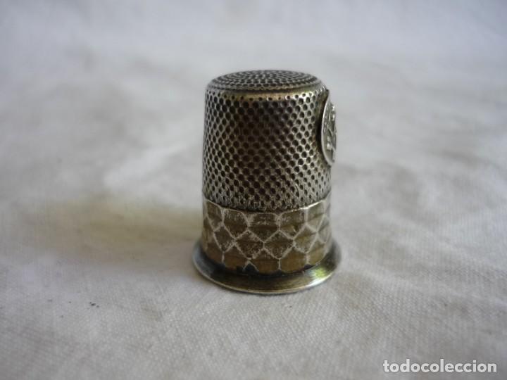Coleccionismo de dedales: Dedal de plata Santa Teresa - Foto 3