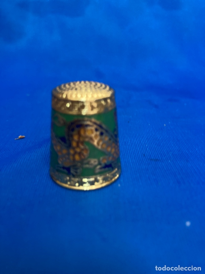 Coleccionismo de dedales: DEDAL ESMALTADO, DE COLECCION - Foto 2