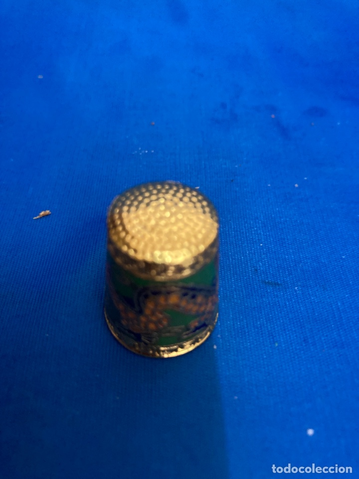Coleccionismo de dedales: DEDAL ESMALTADO, DE COLECCION - Foto 3