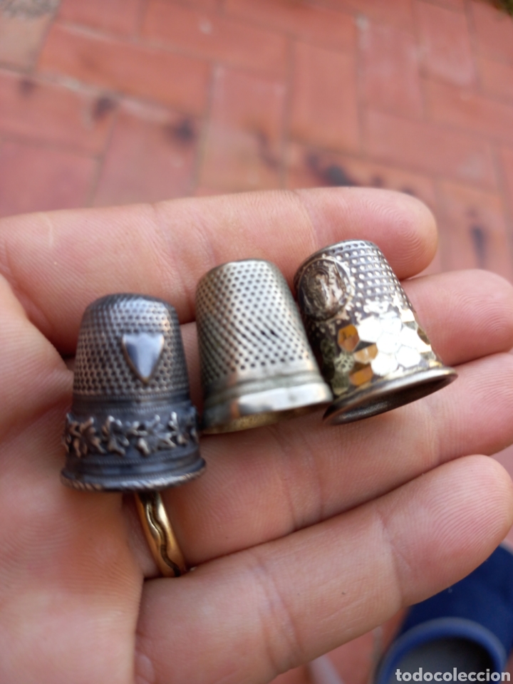 Coleccionismo de dedales: TRES DEDALES - Foto 1